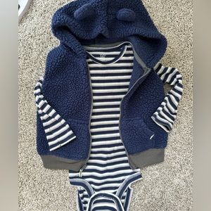 18 month onesie w/ vest Set